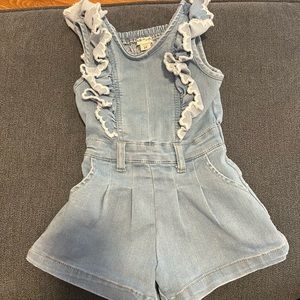 Habitual Girls Denim Romper Size 2T
